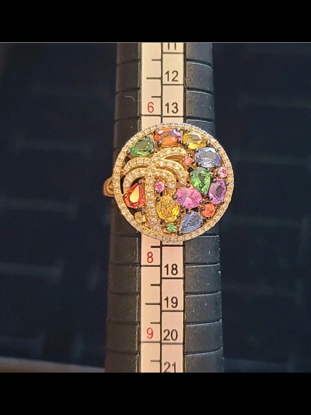 EFFY *Rare Find* Brand New 14K Gold Multi-Stone Ring Size 7